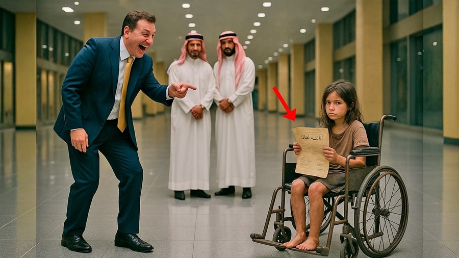 “SE TRADUZIR O CONTRATO TE ADOTO!”, O milionário riu, mas quando ela começou a ler…