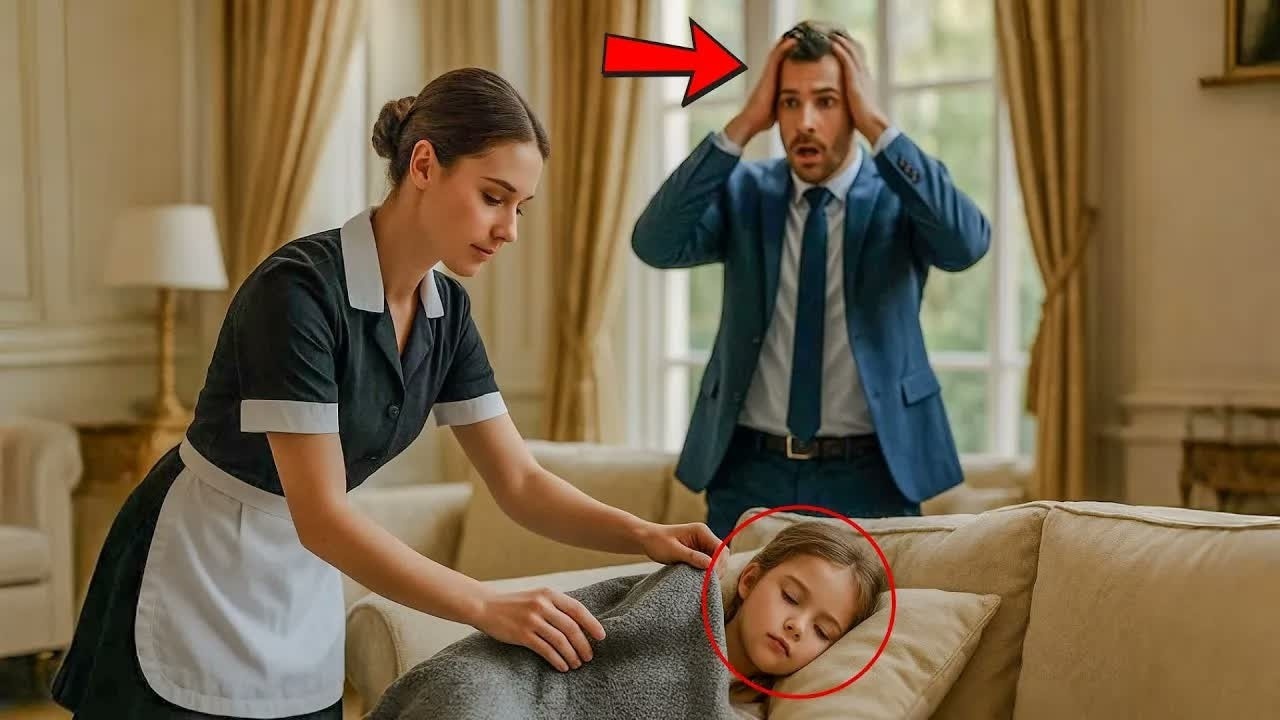 FILHA DO EMPRESÁRIO VÍUVO TINHA APENAS TRÊS DIAS DE VIDA…ATÉ QUE EMPREGADA FEZ ALGO E MUDOU TUDO 