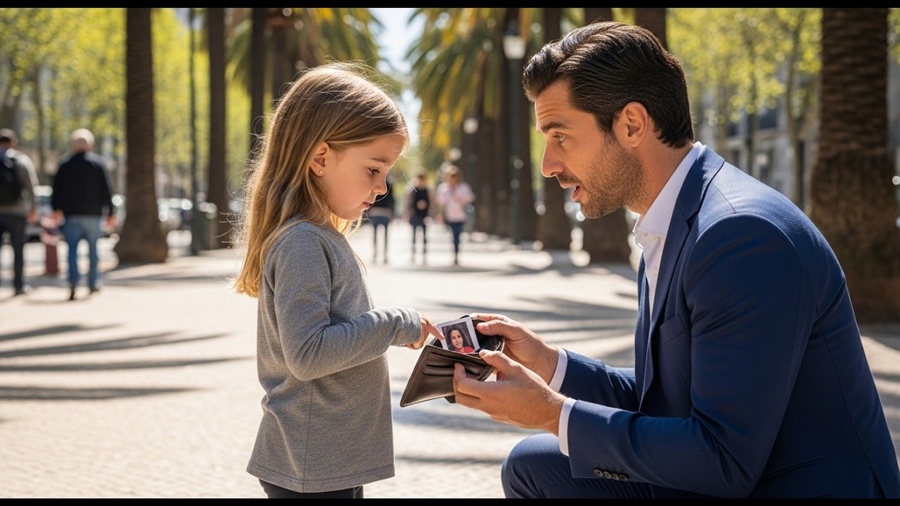 AO VER FOTO DA MÃE NA CARTEIRA DE UM MILIONÁRIO, MENINA POBRE REVELA UMA VERDADE QUE NINGUÉM ESPERAV