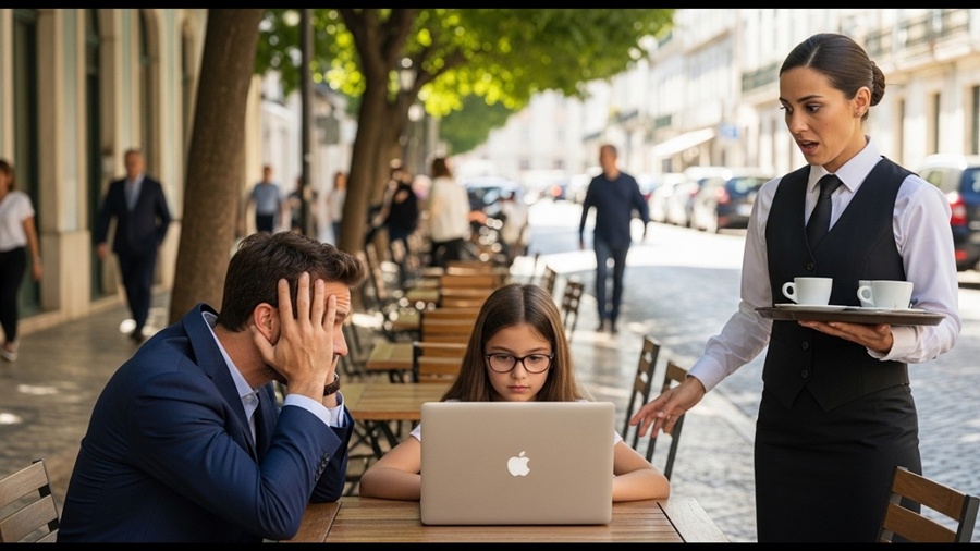 NINGUÉM ACREDITOU NA FILHA DA GARÇONETE — ATÉ QUE SUA IDEIA SALVOU A EMPRESA DO MILIONÁRIO