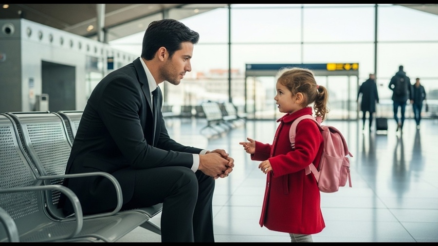 “VOCÊ TAMBÉM ESTÁ PERDIDO?” — A PERGUNTA DE UMA MENINA QUE ABALOU O CORAÇÃO DE UM MILIONÁRIO