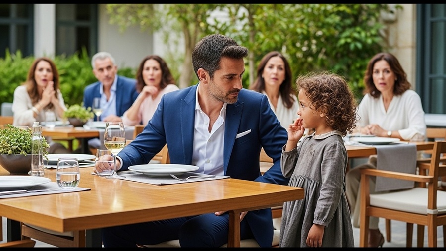 “PAPAI, POSSO COMER COM VOCÊ?” — A FRASE DE UMA MENINA POBRE QUE QUEBROU O ORGULHO DE UM MILIONÁRIO