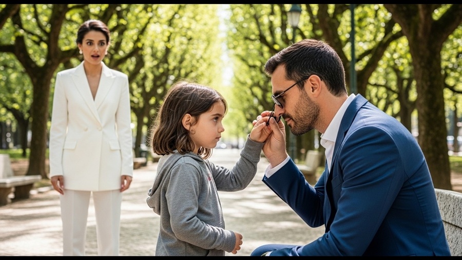 GAROTINHA PROMETE CURAR A CEGUEIRA DE UM MILIONÁRIO — O QUE ACONTECEU EM SEGUIDA SURPREENDEU A TODOS