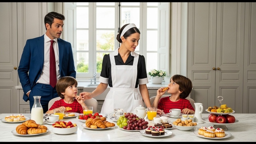 MILIONÁRIO FICA CHOCADO AO VER SEUS FILHOS FELIZES NOVAMENTE POR CAUSA DA FAXINEIRA