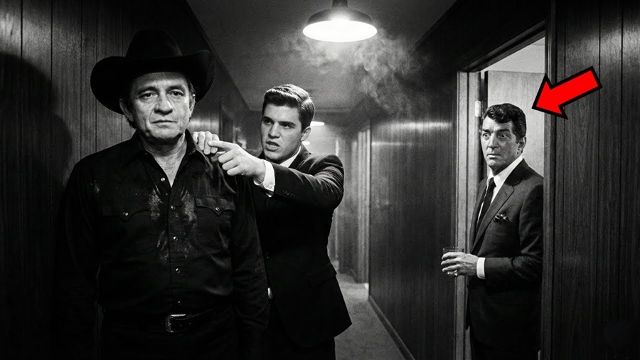 Doorman Wouldn’t Let Johnny Cash In — Then Dean Martin Appeared and the Room Went Silent
