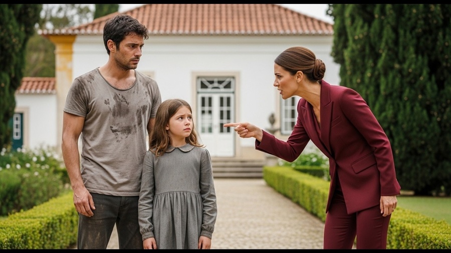 ELE FINGIU SER POBRE PARA TESTAR A NOVA ESPOSA…MAS A FILHA DA FAXINEIRA REVELOU UMA VERDADE CHOCANTE