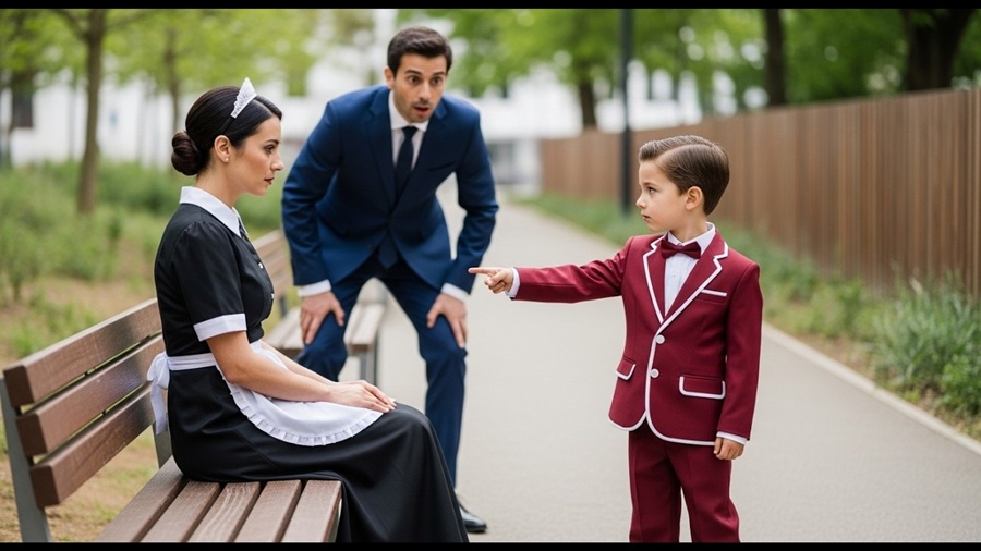 ELE VIU A EMPREGADA CHORANDO NO CANTO — A REAÇÃO DO FILHO DO MILIONÁRIO SURPREENDEU A TODOS