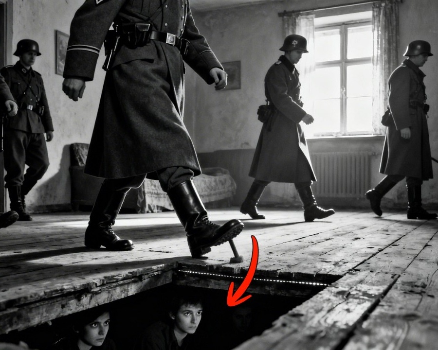 Die Nazis Betraten Den Boden, Unter Dem Sich 90 Juden Versteckten… Und Niemand Hörte Jemanden Atmen  DD