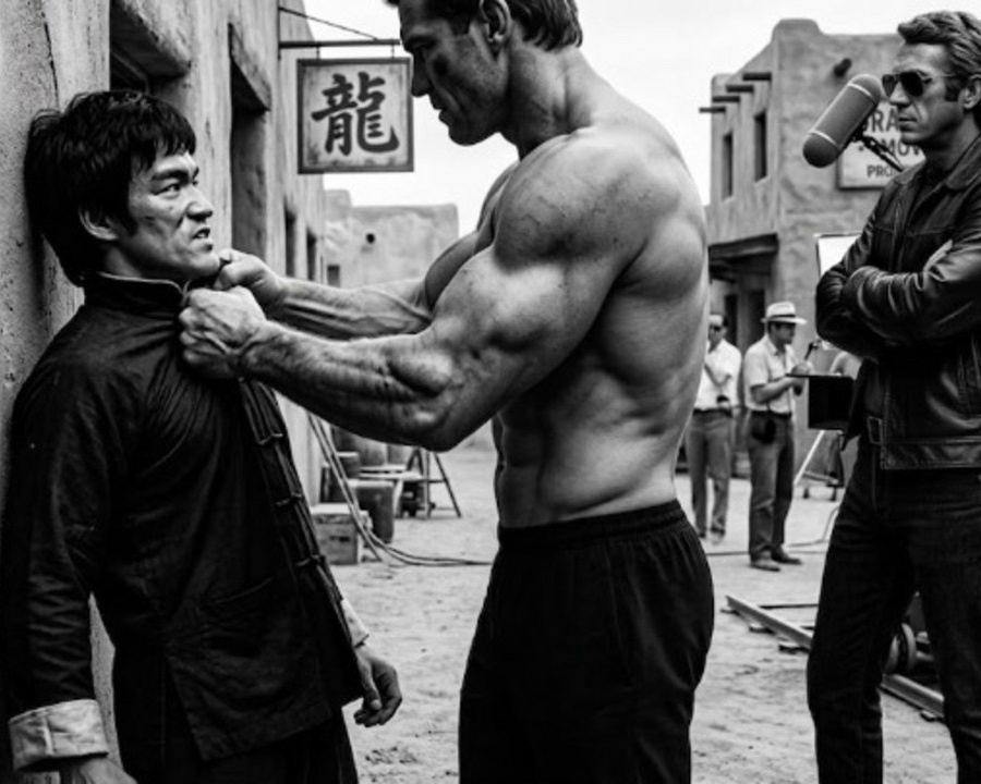 Steve McQueens 140-Kilo-Leibwächter sagte zu Bruce Lee: „Du bist nur ein Schauspieler.“   DD