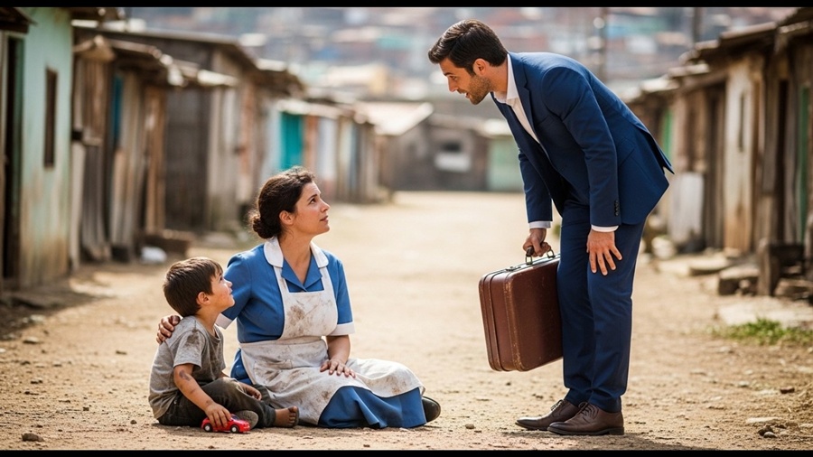 MILIONÁRIO SEGUE EMPREGADA ATÉ A FAVELA…E A CENA QUE PRESENCIA OBRIGA-O A MUDAR TODOS OS SEUS PLANOS