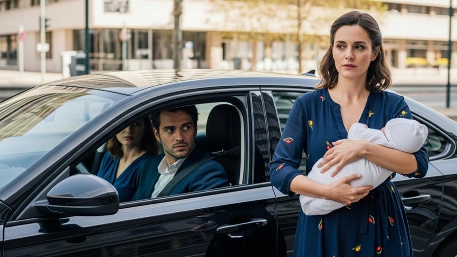 MILIONÁRIO VÊ EX-ESPOSA COM BEBÊ NA RUA ENQUANTO ESTAVA NO CARRO COM A NOIVA — A VERDADE O CHOCOU