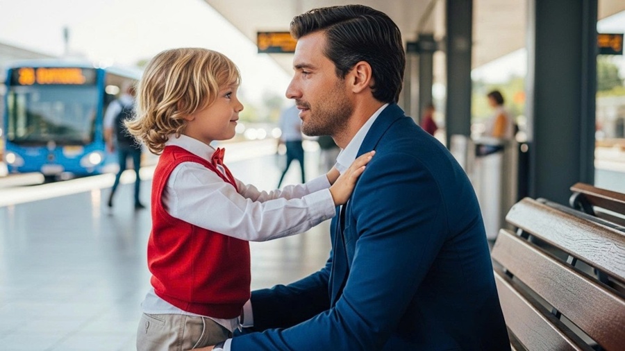 PERDEU TUDO E FOI PARAR NA RODOVIÁRIA — A ATITUDE DE UM GAROTO SURPREENDEU O EX-MILIONÁRIO!
