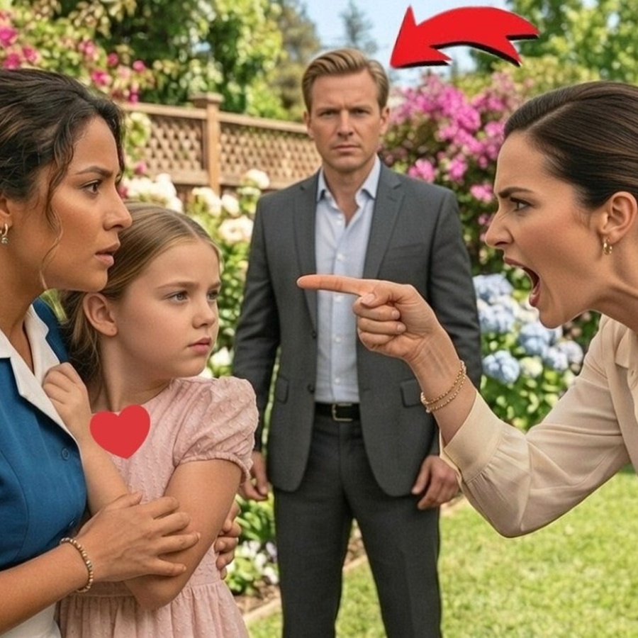 MILIONÁRIO ENCONTRA SUA FAXINEIRA PROTEGENDO SUA FILHA CEGA E FICA EM CHOQUE AO VER A VERDADE