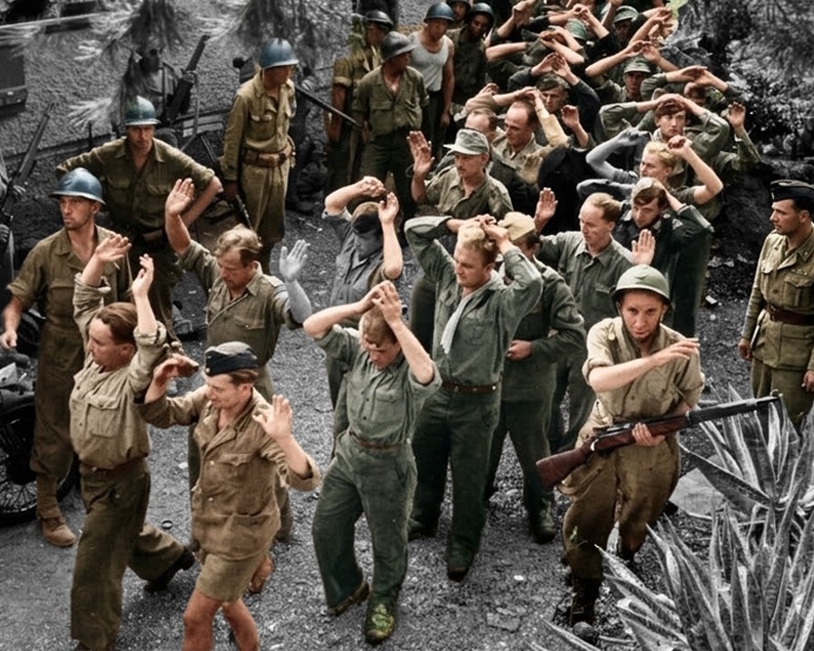 Massaker an 596 Nazi-Kriegsgefangenen und Zivilisten durch die Sowjets – geplündert, misshandelt und gedemütigt  DD