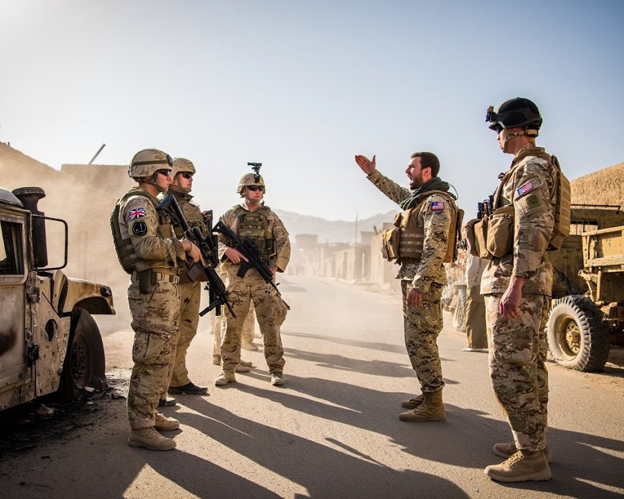 „Niemand sagt uns, was wir zu tun haben“ – Die britische SAS, die sich der amerikanischen Kontrolle verweigerte   DD