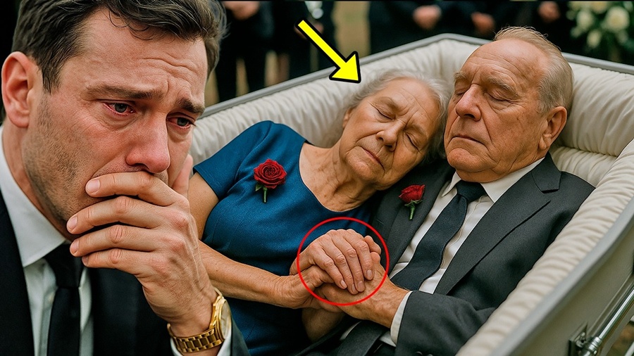 BILIONÁRIO ESTRANHA PAIS FALECEREM NO MESMO DIA, mas ao notar 1 DETALHE NO CAIXÃO, ENTRA EM PÂNICO!