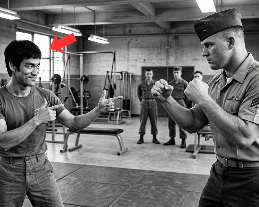 Bruce Lee Scherzte Mit Einem Marine Schlag Mich — Nicht Wissend Er War Boxing Champion; 4 Sekunden S  DD