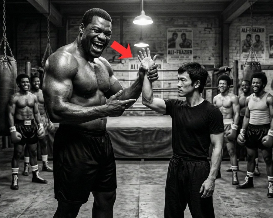 190kg Ali Sparring Partner Nannte Bruce Lee Ein Kind — 2 Sekunden Später Bebte Das Gym  DD