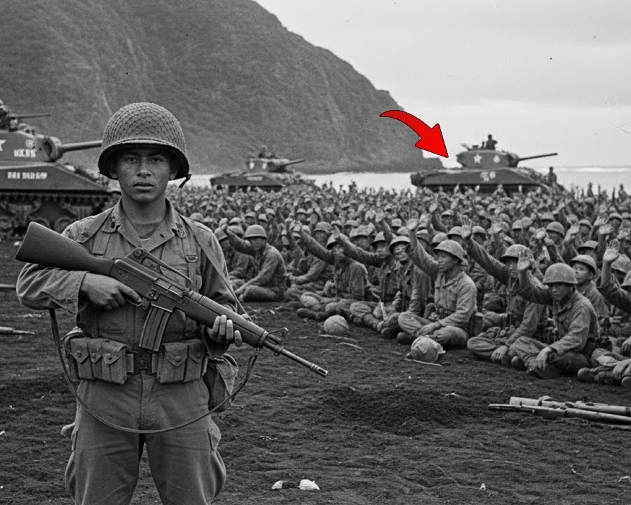 Wie der „dumme“ Bluff eines kleinen Marinesoldaten 800 japanische Soldaten an einem Tag zur Kapitulation brachte  DD