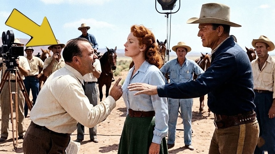 A Producer Screamed at Maureen O’Hara — John Wayne’s Response Silenced the Set
