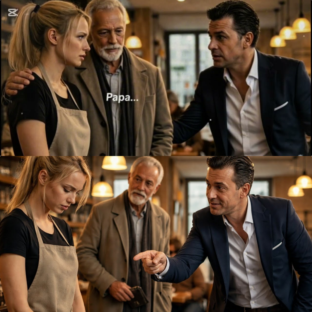 „Arroganter Restaurantbesitzer Demütigt Kellnerin – Dann Sagt Sie Nur EIN Wort: ‚Papa…‘“