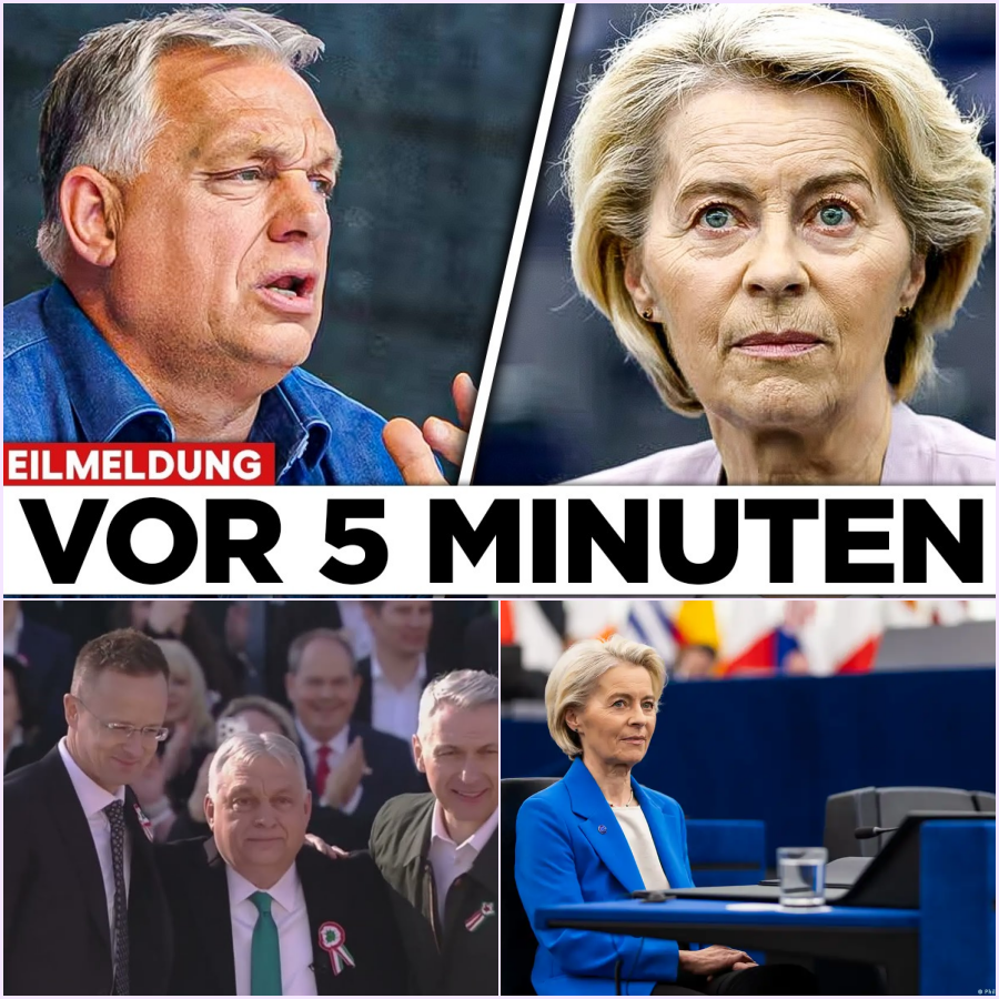 Das gebrochene Schweigen von Brüssel: Viktor Orbans beispiellose Abrechnung mit Ursula von der Leyen und der Kampf um Europas Seele