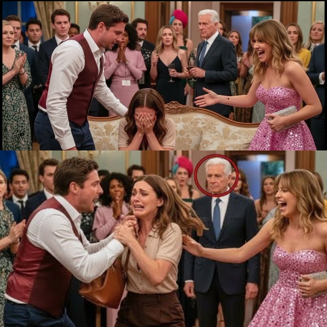 Er warf sie vor den Gästen hinaus – bis ein reicher alter Mann kam und sagte ‚Sie ist meine Ehefrau‘