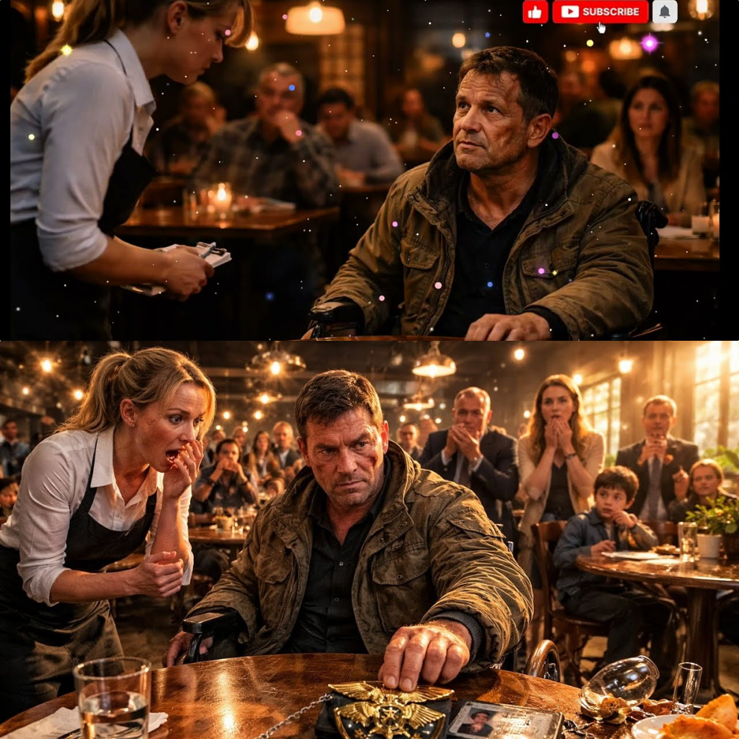 „Darf ich hier sitzen?“ – Niemand wusste, dass er ein Navy SEAL war… Sekunden später still.