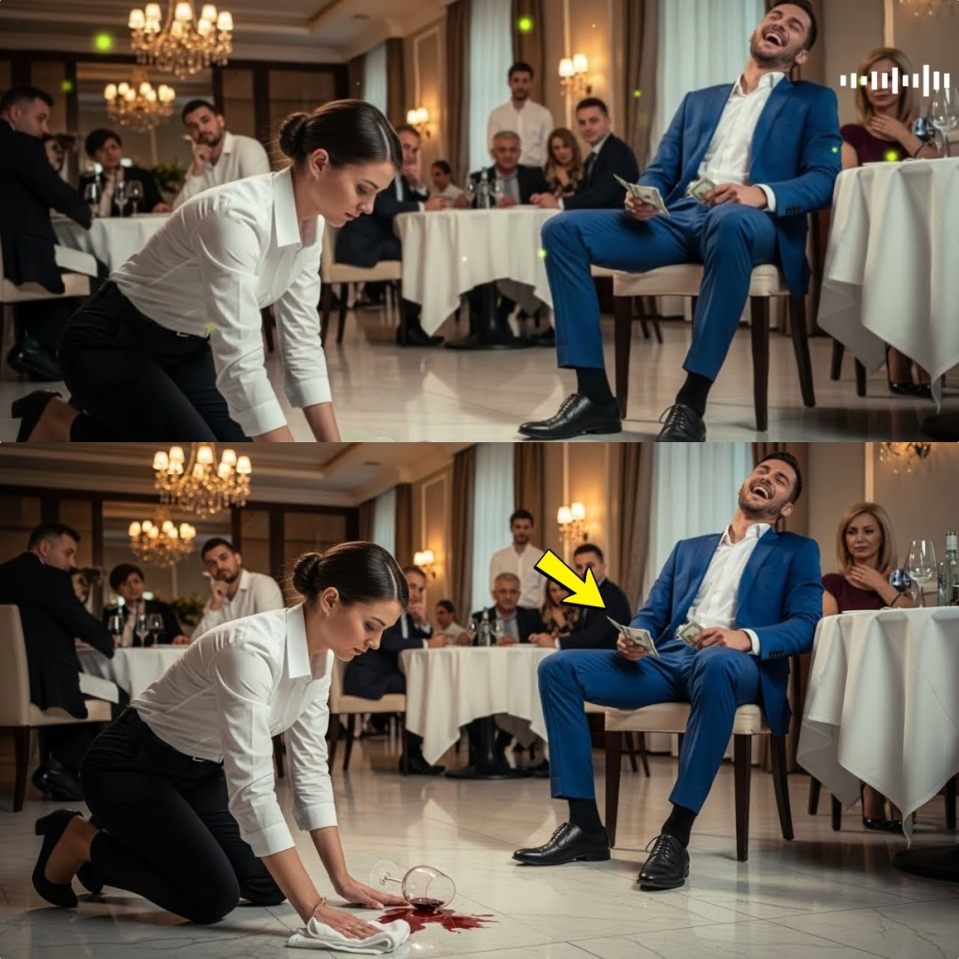 Verwöhnter Milliardärssohn demütigt Kellnerin – doch ihr stiller Moment verändert alles!