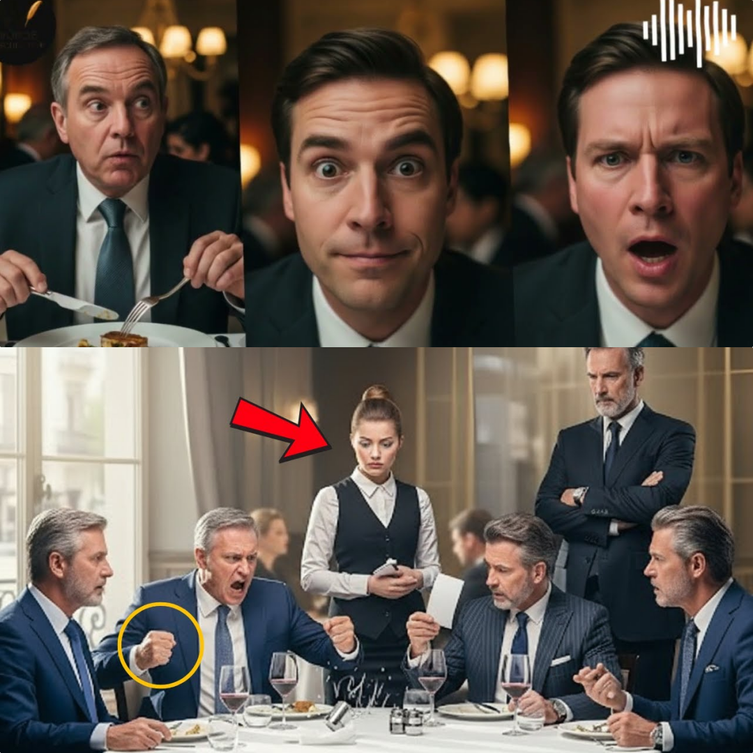 Vier Millionäre verweigern die Rechnung – doch sie erkennen den wahren Besitzer zu spät