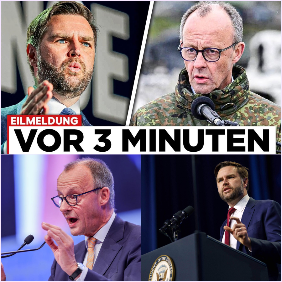 Eklat auf offener Bühne: Wie der beispiellose Streit zwischen Friedrich Merz und JD Vance die politische Landschaft erschüttert