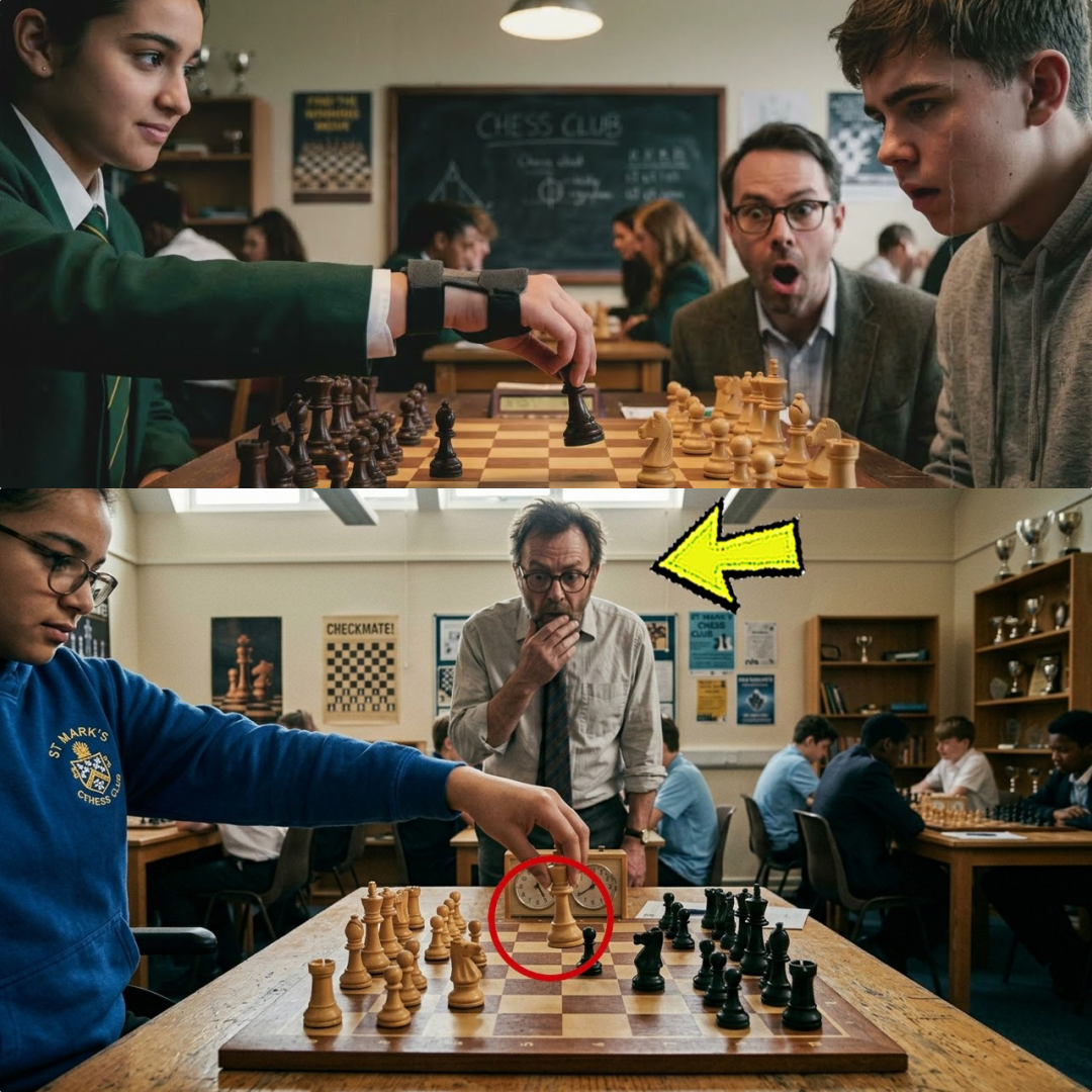 Lehrer verspottet behindertes Mädchen – bis ihr Schachzug ihn sprachlos macht