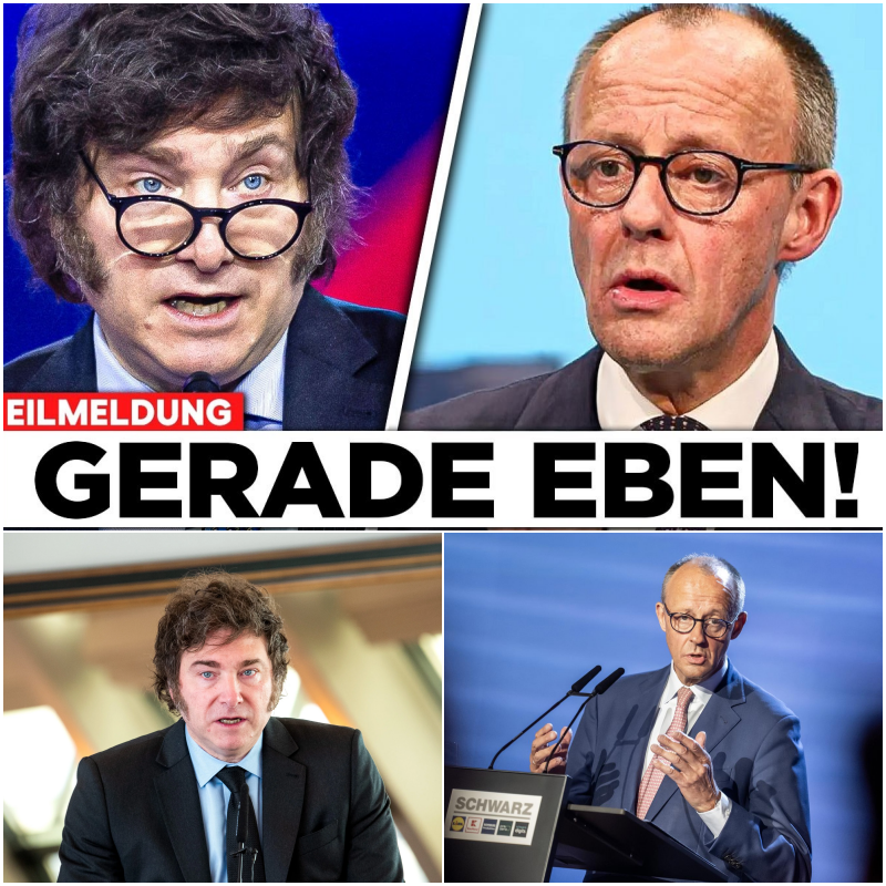 Mileis Frontalangriff: Wie der argentinische Präsident Friedrich Merz demontiert und die politische Elite Europas erschüttert