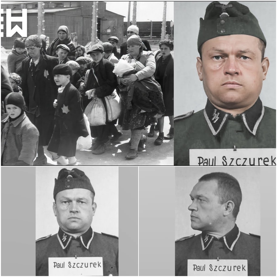 Hinrichtung einer SS-Wache, die Frauen, Männer & Kinder mit Stock & Rohrstock schlug – Paul Szczurek