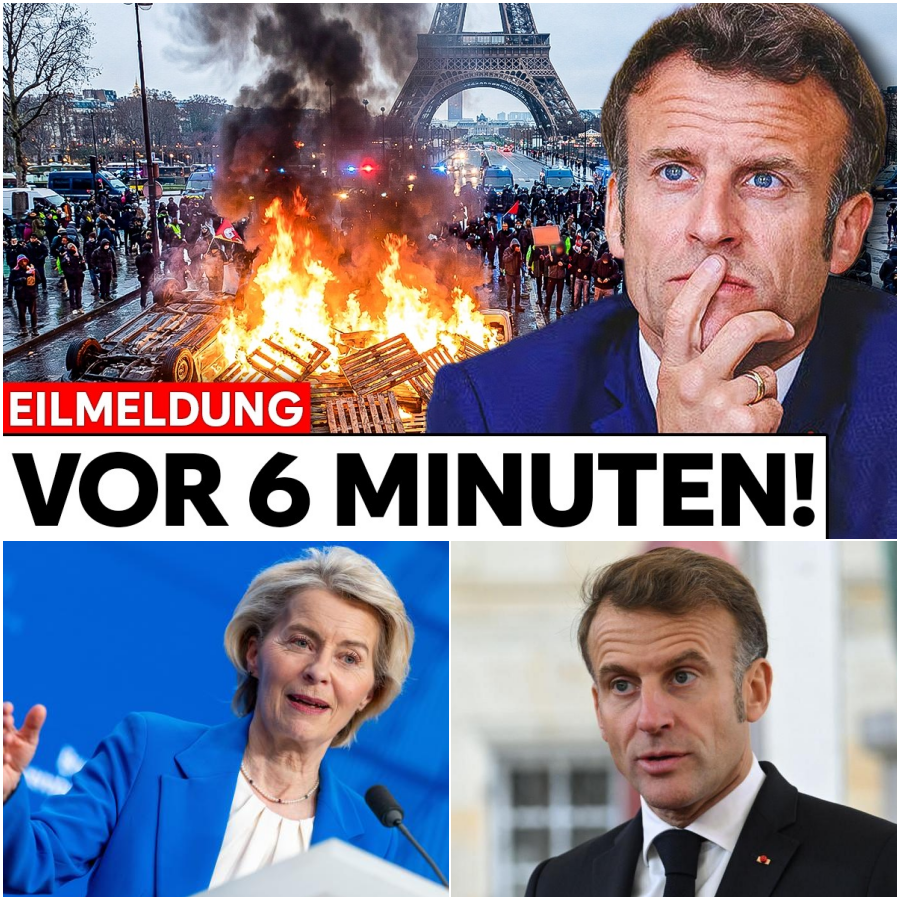 Brennende Barrikaden und eine bröckelnde Brandmauer: Wie der radikale Generalstreik in Frankreich das politische Ende der EU-Eliten einläutet