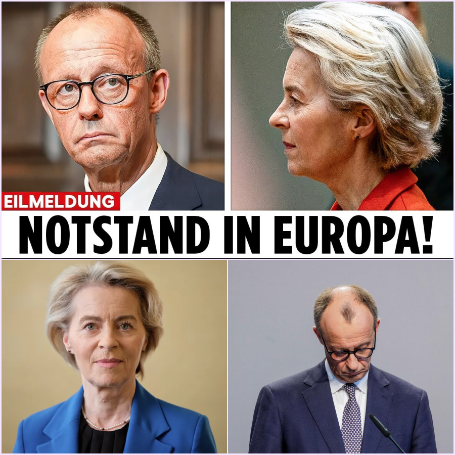 Das Beben von Brüssel: Warum von der Leyen und Merz plötzlich die Kontrolle verlieren und Europa vor dem Wendepunkt steht