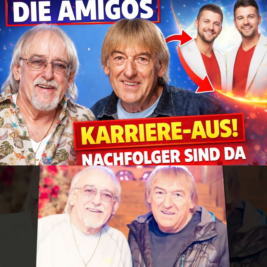 Nach 56 Jahren ist Schluss: Die Amigos verkünden ihr Karriere-Ende – und präsentieren eine überraschende Nachfolge!