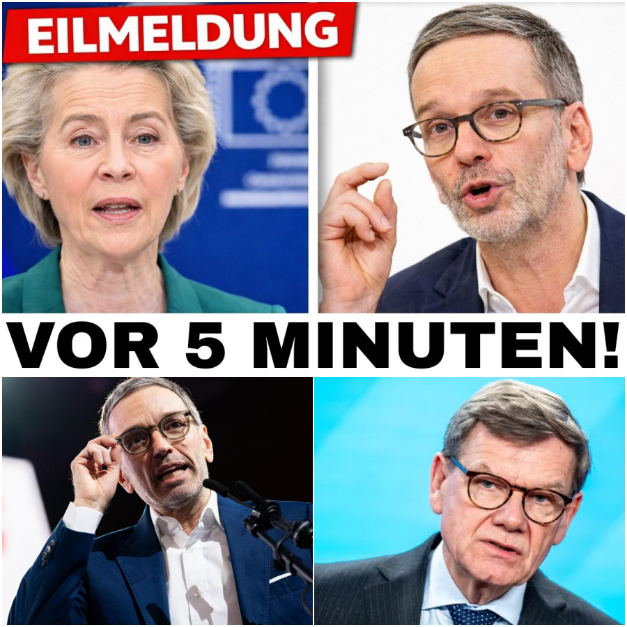 Politisches Beben in Europa: Österreich entlarvt das Brüsseler System und fordert die EU-Spitze heraus