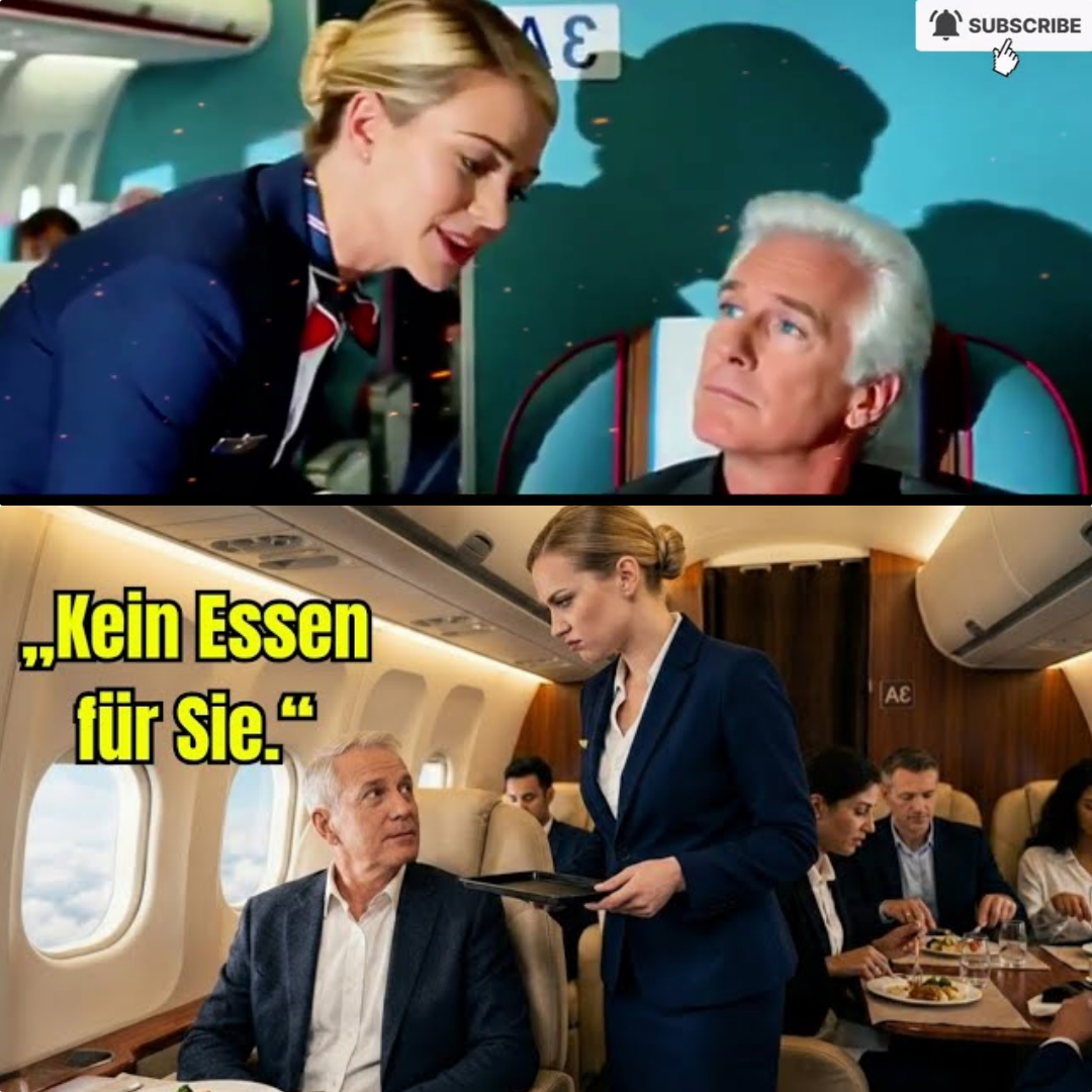 “Mir wurde das First-Class-Essen verweigert – nach der Landung änderte sich alles”
