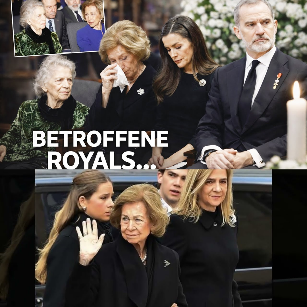 Abschied von Prinzessin Irene: Emotionale Szenen in Athen und das rätselhafte Fehlen einiger Royals