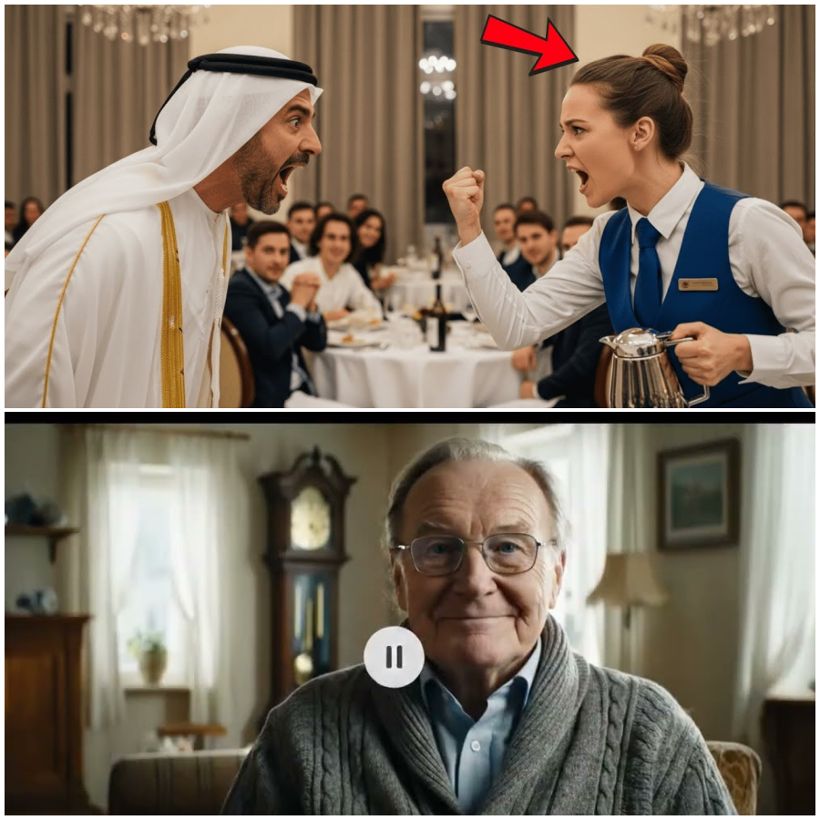 Milliardär Schrie Eine Kellnerin Auf Arabisch An — Sekunden Später Antwortete Sie Fließend!