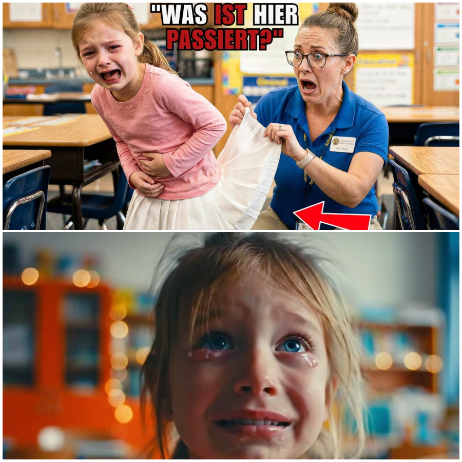 5-Jährige weigert sich zu sitzen – Lehrerin entdeckt die Wahrheit und ruft weinend den Notruf 112