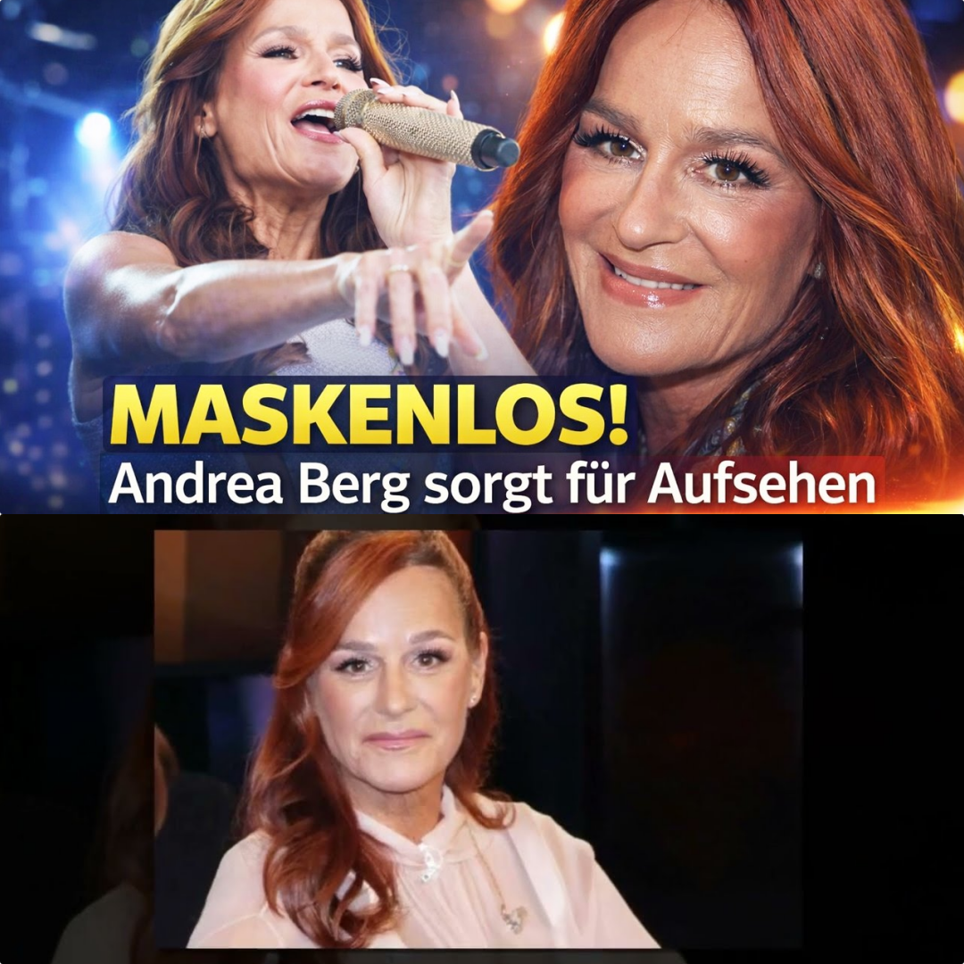 Andrea Berg völlig ungeschminkt: Schlagersängerin sorgt mit „Oben-Ohne-Look“ für heftige Diskussionen im Netz!