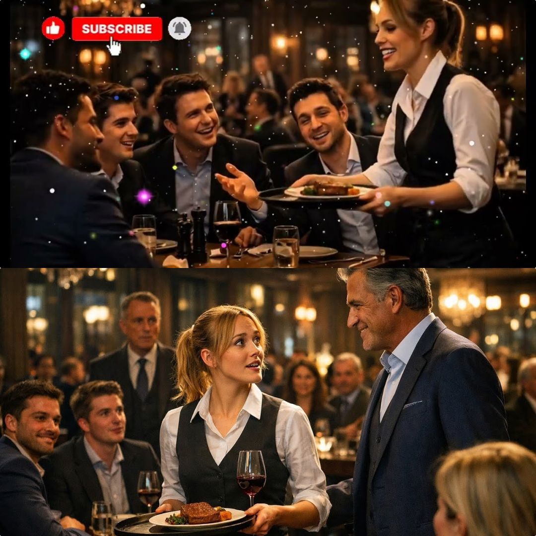 Die Kellnerin Wurde Vor Allen Ausgelacht – Dann Sagte Ein Milliardär Nur Ihren Namen
