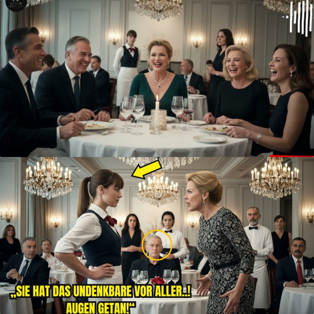 Alle hatten Angst vor der Frau des Millionärs – bis eine arme Kellnerin das Undenkbare tat