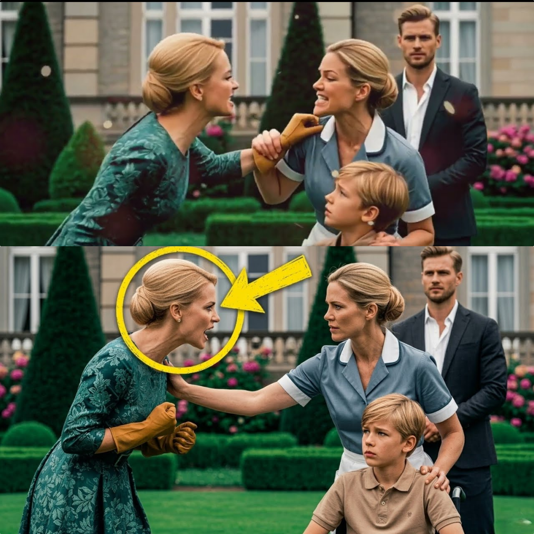 Der Moment, der alles veränderte, begann mit einem Schrei. Es war ein gewöhnlicher Nachmittag im riesigen Bürogebäude von Viktor Stein. Ein Mann, dessen Name in Wirtschaftsmagazinen überall stand. Ein Milliardär. Ein Mann, der glaubte, alles im Leben unter Kontrolle zu haben. Doch an diesem Tag sollte er erkennen, wie wenig er wirklich wusste. Victors achtjähriger Sohn Leon, war anders als andere Kinder. Er war geistig behindert und sprach nur selten. Viele Menschen verstanden ihn nicht. Doch für Viktor war Leon sein ganzer