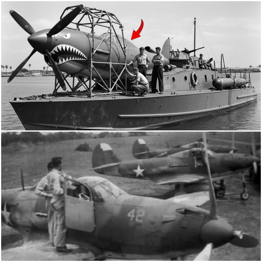 Als sie den Bug einer P-39 auf ein winziges Boot montierten, nannten die Japaner sie „Teufelsboote“.