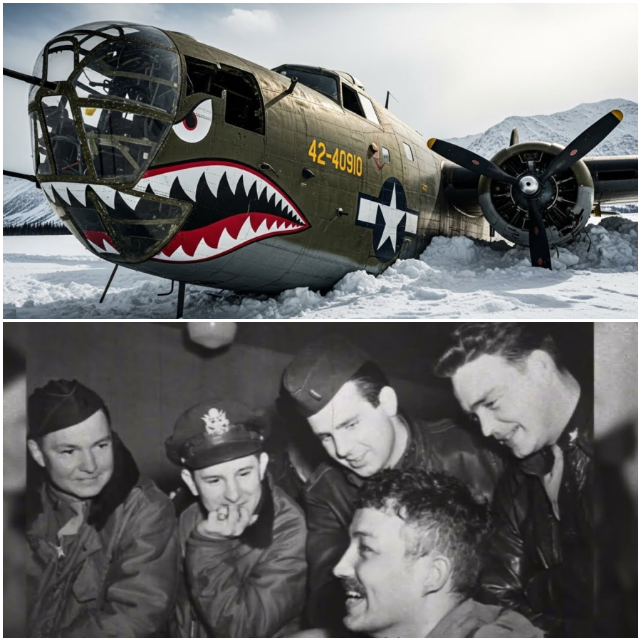 Als diese B-24 im Winter in Alaska abstürzte – ihr Pilot überlebte 81 Tage ohne jegliches Training.