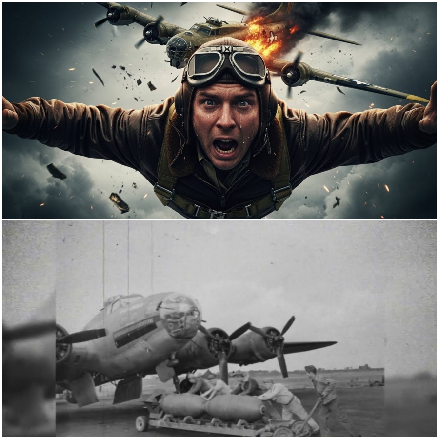 Als dieser Bordschütze ohne Fallschirm aus 6.700 Metern Höhe abstürzte – rettete ihn das Glasdach.