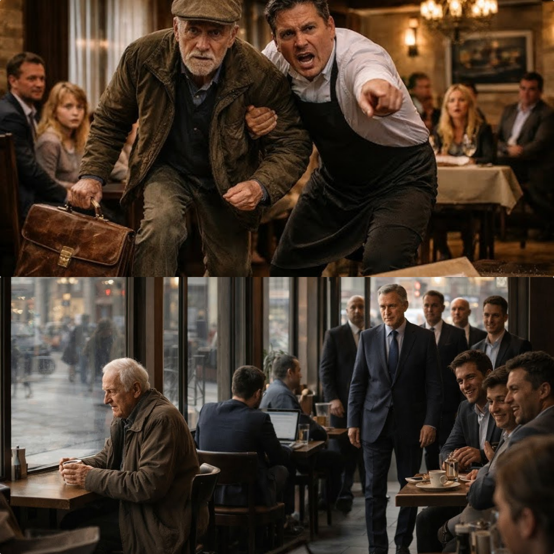 Alle Lachten Über Den Alten Mann Im Café – Bis Der Bürgermeister Aufstand